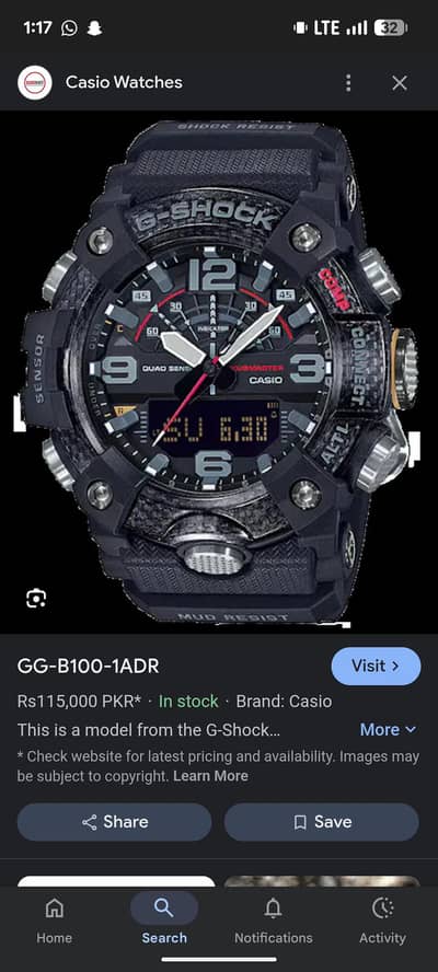 original casio G-Shock watch
