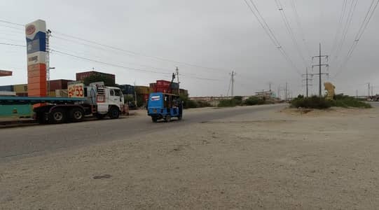 4 Acre Open Plot For Sale Main Muaripur Road, K-28 Hawksbay Phase 2