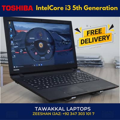 Toshiba i3 5th Generation | 8/128 | 15.6" Touch Display