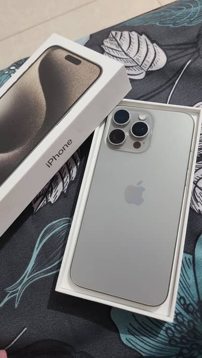 Apple iPhone 15 Pro PTA | Pro Camera | Premium Phone