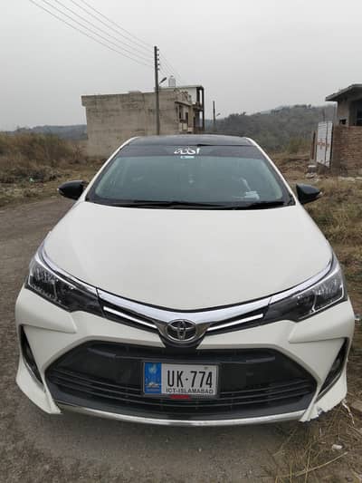 Toyota Gli 2015 model location Sargodha raza garden