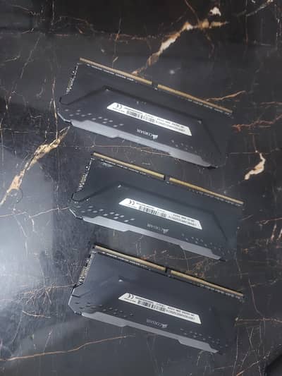 Corsair Vengence Pro RGB ram 24-GB  3200 Mhz for sale.