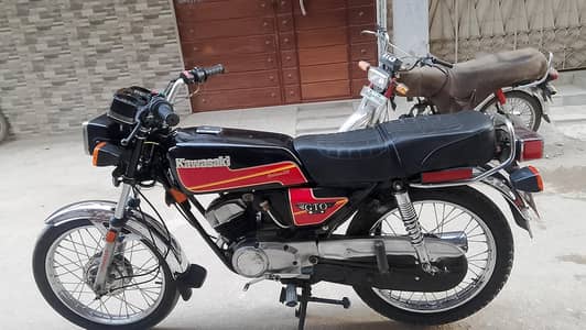 kawasaki Gto  First owner old paper wali book + owner nic