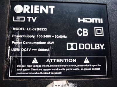 orinent led 32inch
