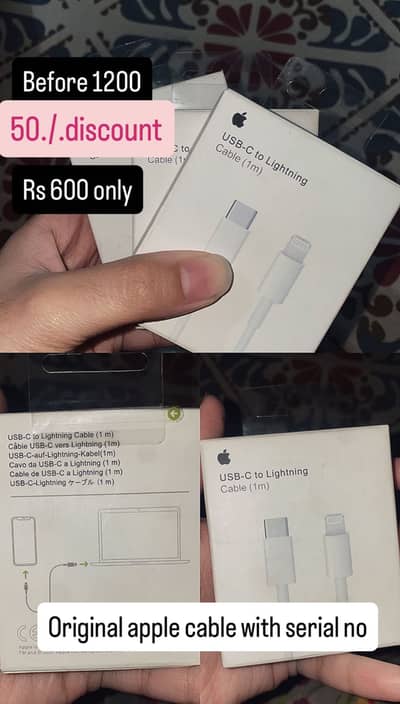 Iphone original cable