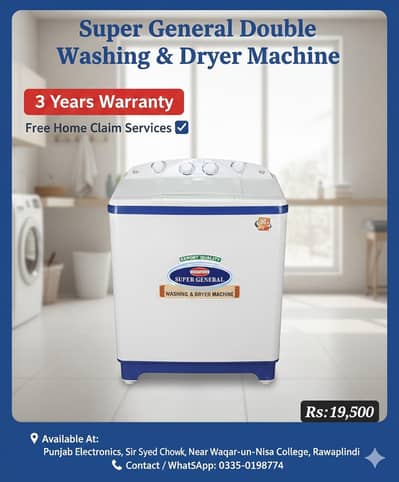 washing machine  | Double washing machine  | Single washing machine