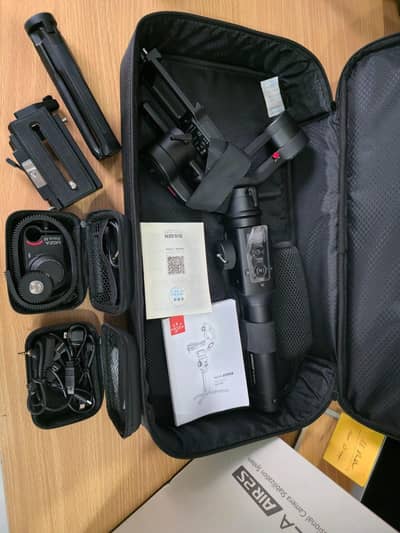 Moza Air 2S Gimbal + Focus Motor | Like New | Complete Box