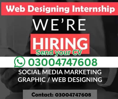 Paid Internship Web Design, SEO Digital Marketing
