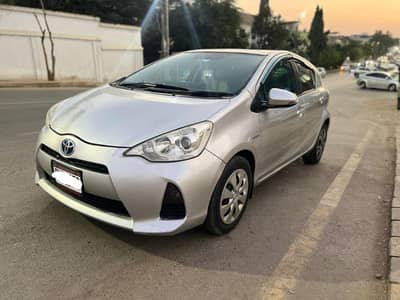 Toyota Aqua 2014 model push start