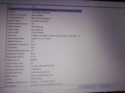 HP Core I 5
