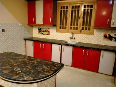 three bed dd portion for rent in johar