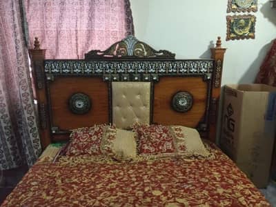 Wood Bed Full Size For Sale