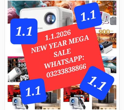 70% SALE ALL ANDROID 4K FULL HD MINI SMART MULIYMEDIA CINEMA PROJECTOR