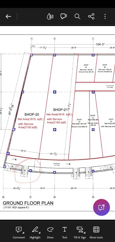 2100 Sqft Shop in AAA BUSINESS CENTER BAHRIA TOWN EXPRESS BLVD PHASE RAWALPINDI