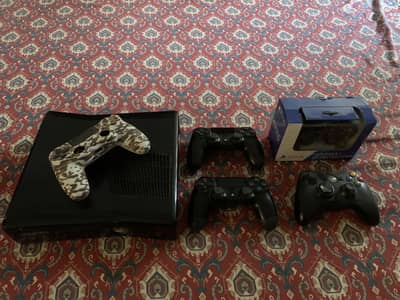 Xbox 360 dead and ps4 controllers