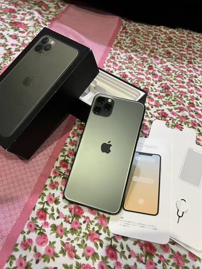 11 Pro Max 256 Doual Sim PTA With Box