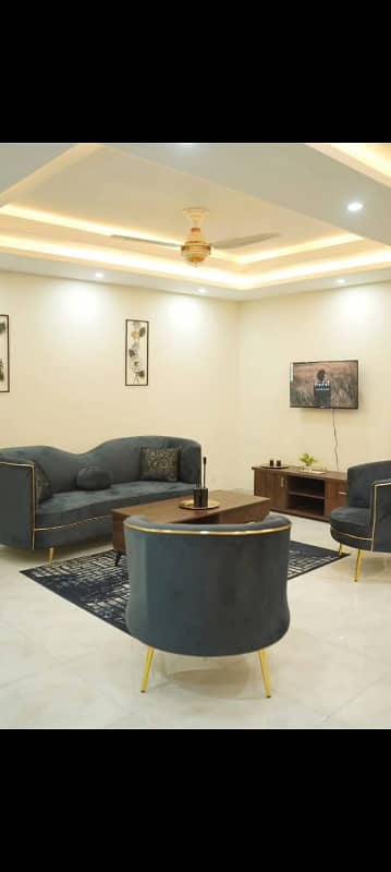 Daily basis 1bed ROM full furnished apartments safe and scour 100%coupe allow