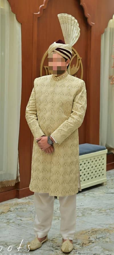 Men Groom Sherwani Set For Sale
