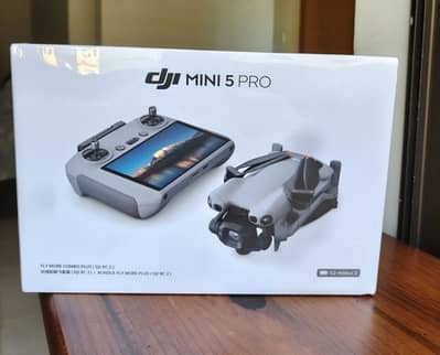 Dji mini 5 Pro Combo plus Brand New (52min x 3)