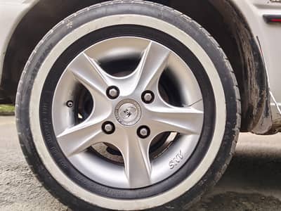 Alloy Rims for Mehran and Alto