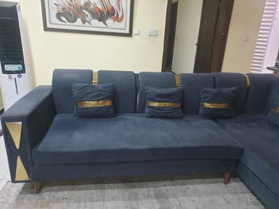 L shaped sofa