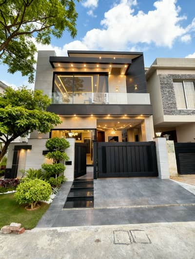 Double Unit Elegant 5 Marla Bungalow In DHA 9 Town Ideal Family Home Near Mosque