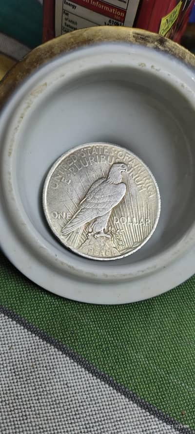 USA 1922 ANTIQ PEACE DOLLAR | USA OLD COIN | USA REAR COIN | USA COINS