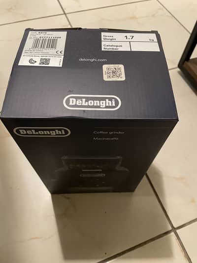 Delonghi coffee bean grinder