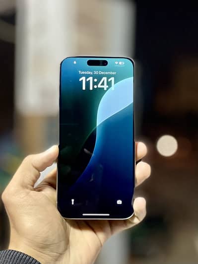 iPhone 15 Pro Max - 256 GB with Box - Natutal Titanium Color