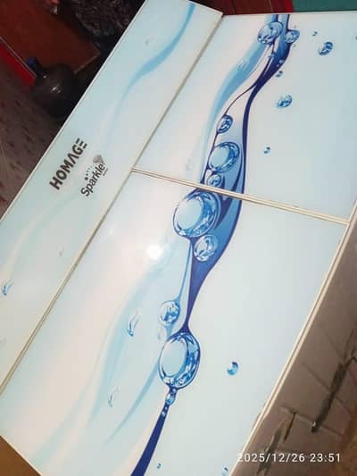 Kenwood glass door washing machine twin tub model number HW-49102SAG