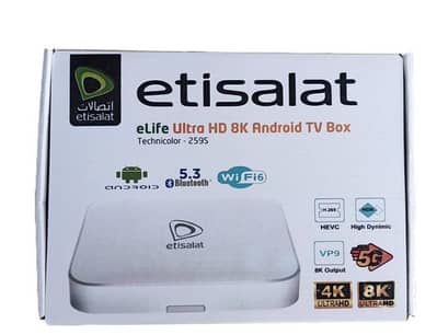Etisalat best important android tv box2/16