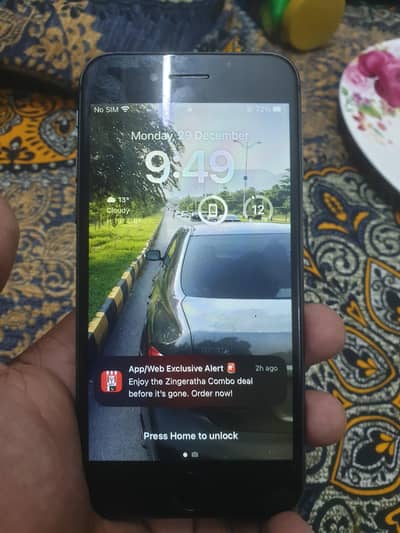 iPhone 8 black as  brand as new 64gb non pta