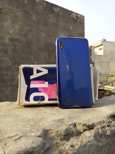 Samsung A10 with box