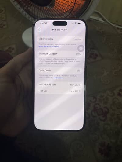 Iphone 16 pro max PTA APPROVED