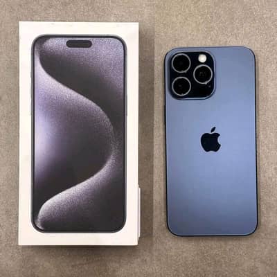 Apple iPhone 15 Pro Max Full Box urgent sale wtp no 0302=2811036
