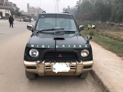 Mitsubishi Mini Pajero 660cc turbo excellent condition