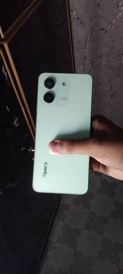 color sea green sparx neo 8 lite ram 3+3GB rom 64GB android version 14