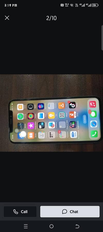 Iphone x official PTA approved 64gb