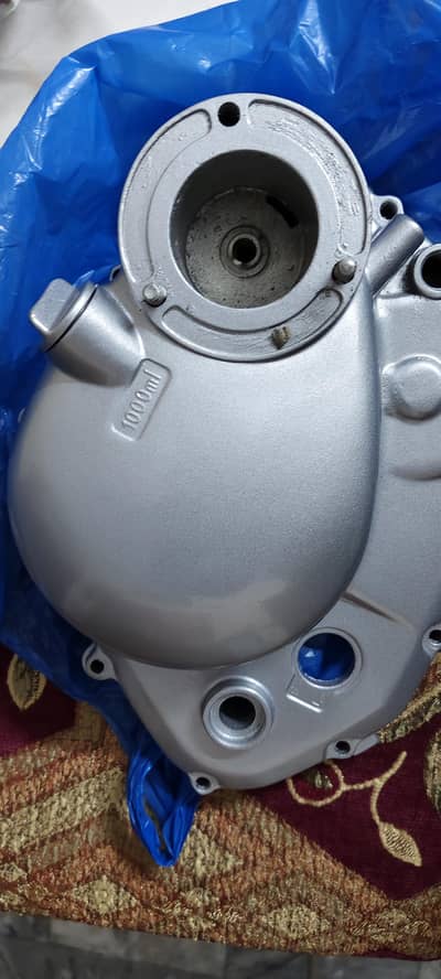 gs 150 cluch side tapa original paint with oil filter teki