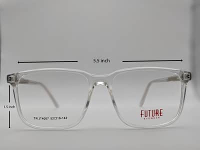 Future Eyewear Transparent Optical Frame
