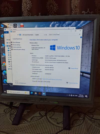 Intel Core i3 8GB ram 64 bit  operating system