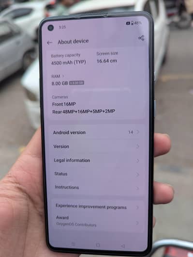 Oneplus 9R mobile cell phone
