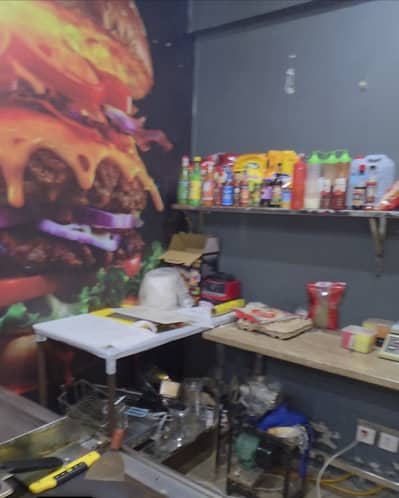 Fast food setup for sale in b markaz b17 islamabad