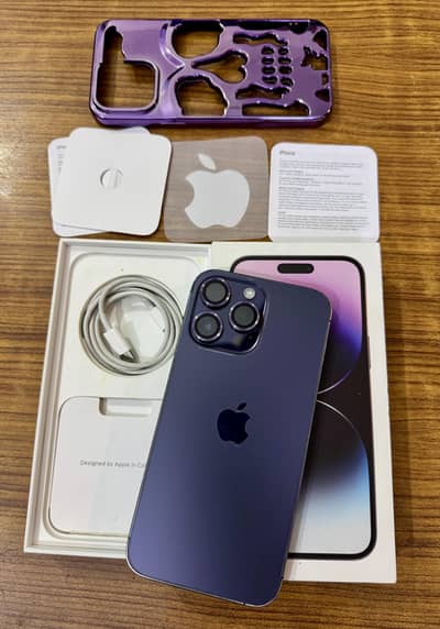 iPhone 14 Pro Max 256gb HK DUAL PHYSICAL Complete Box