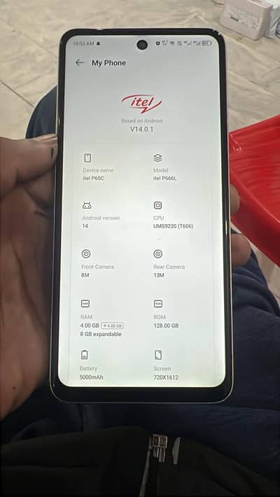 4/128 final rate box with original charge