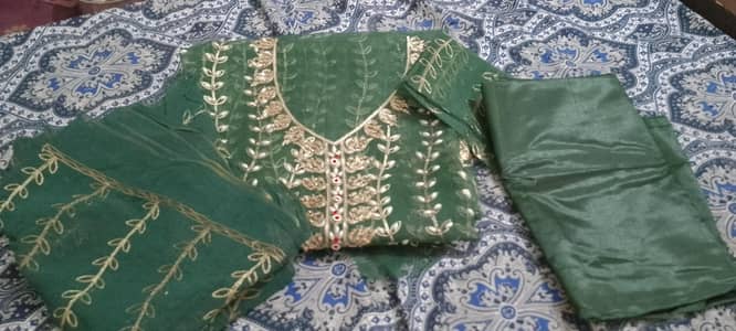 Fancy heavy work suite urgent sale