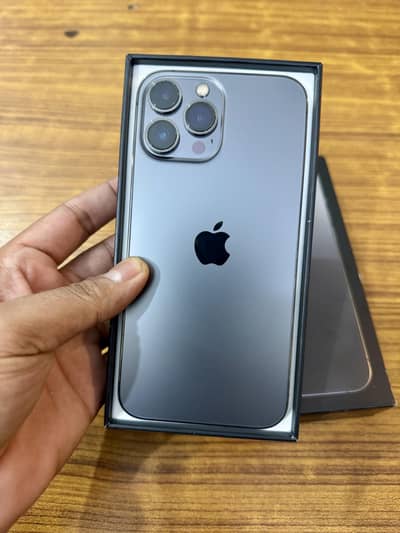 iPhone 13 Pro Max 128gb PTA Approved  Complete Box