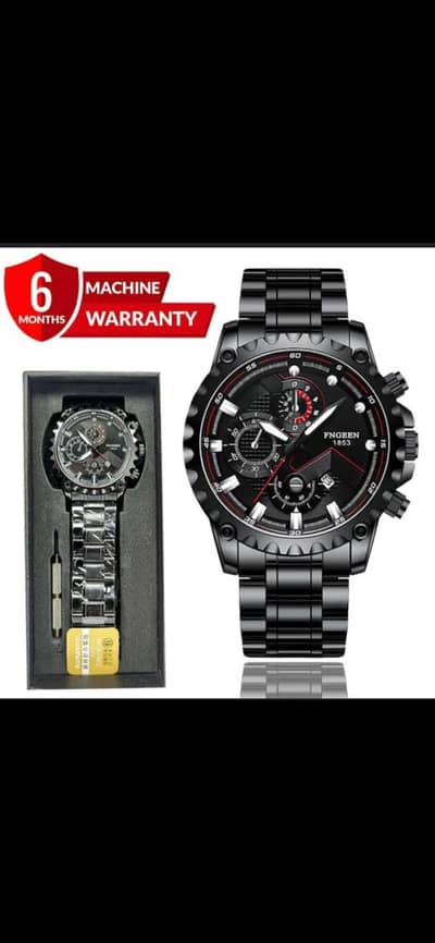 FNGEEN Original Luxury Men Watch – Heavy Metal Body