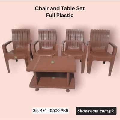plastic chairs \ chairs and table sets \ plastic furniture