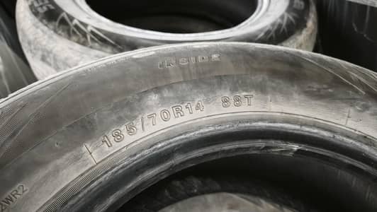 185/70   R14 , size 14 used 4 tyres available